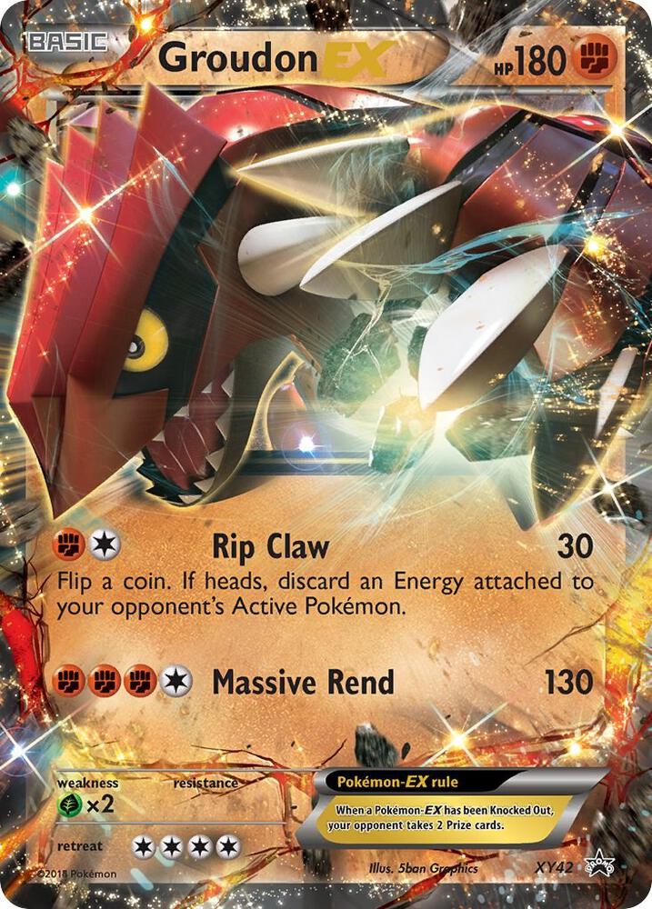 Groudon ex xy42