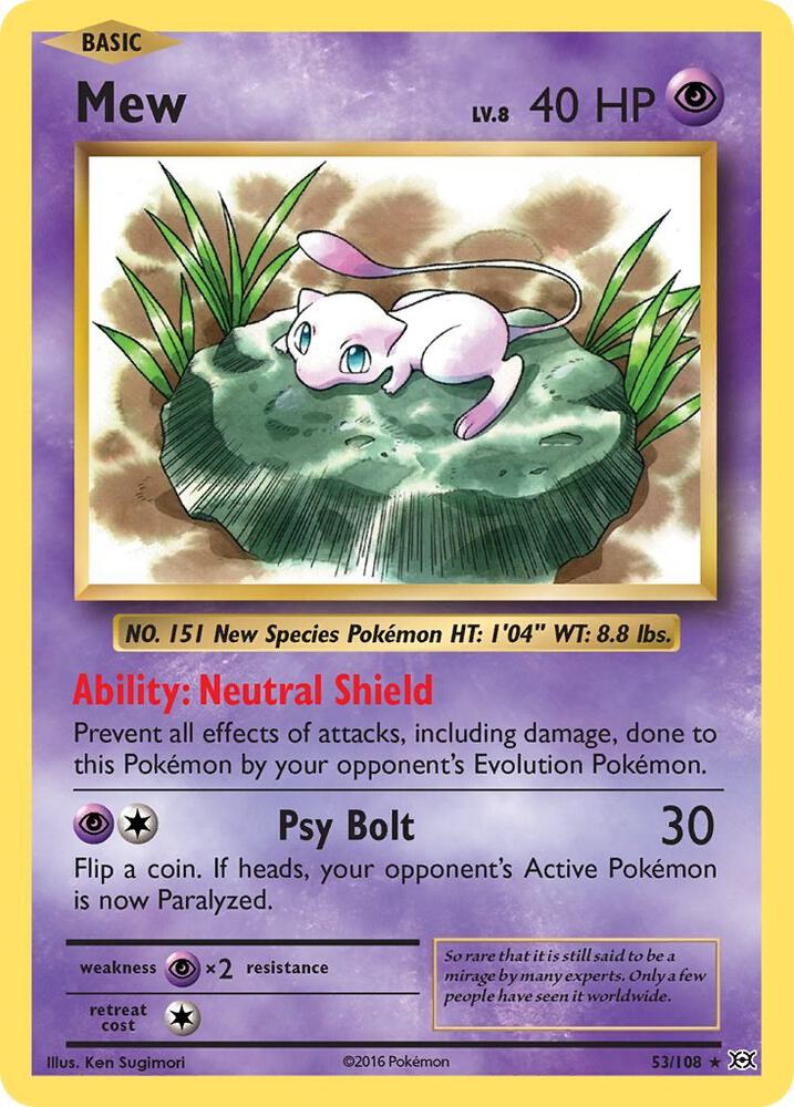 mew 53 (reverse holo)
