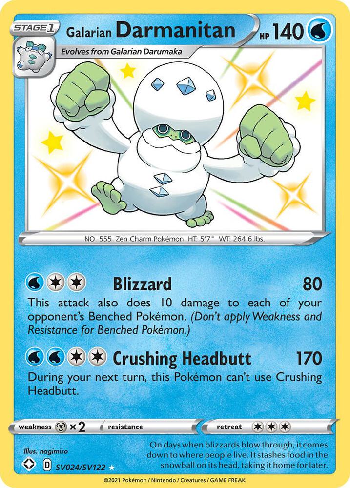 galarian darmanitan (shiny)