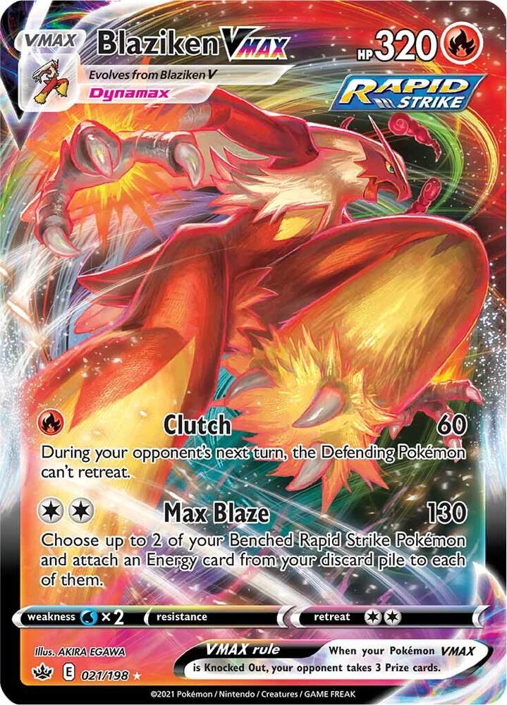 Blaziken VMAX 21/198