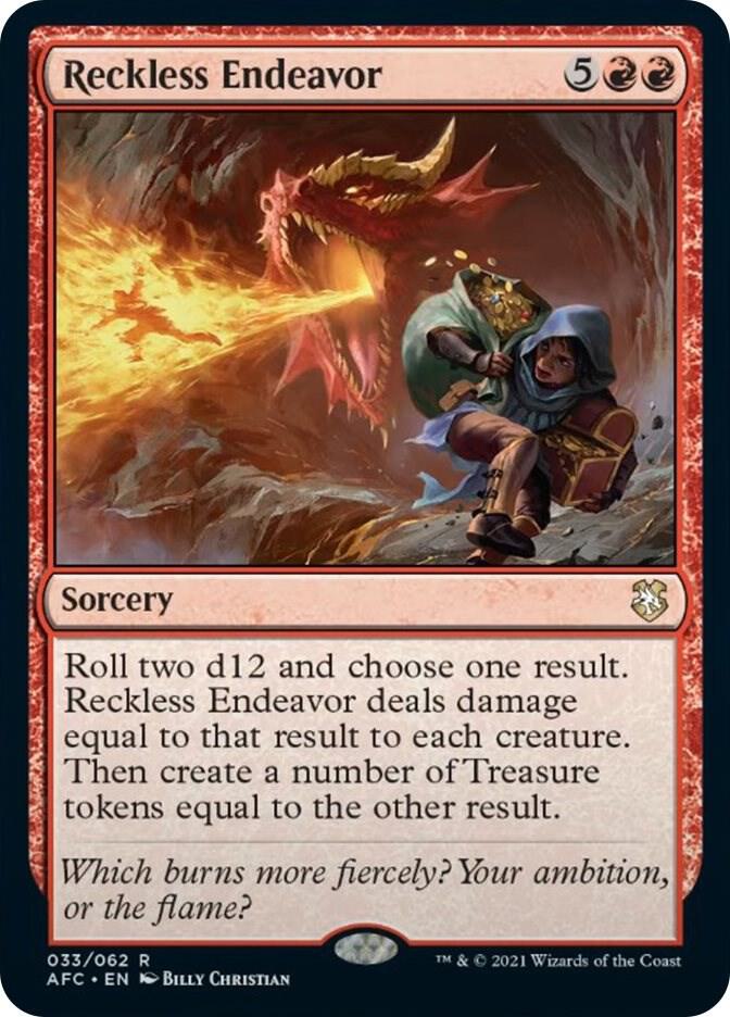 reckless endeavor 33