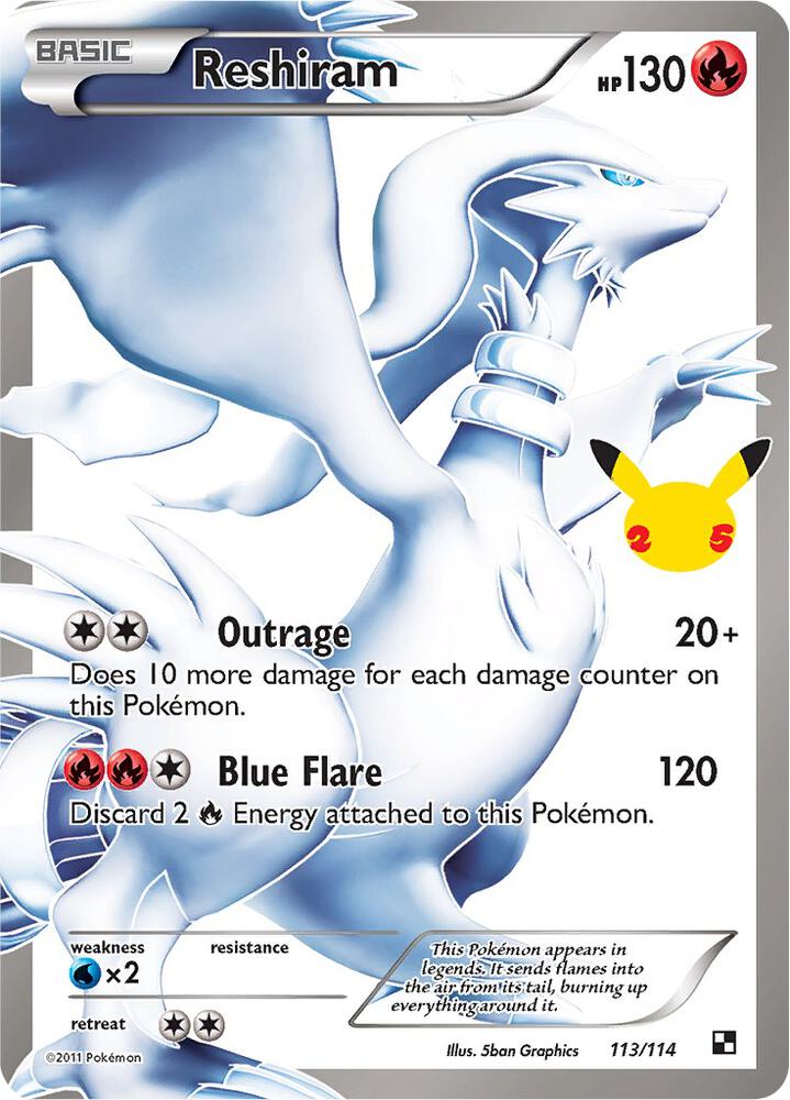 reshiram celebrations