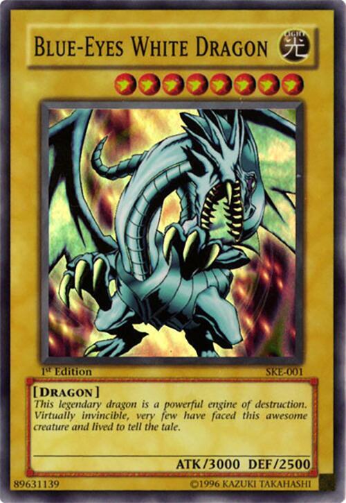 blue-eyes white dragon SKE-001