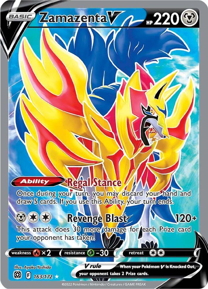 Zamazenta V (Full Art) - SWSH09: Brilliant Stars