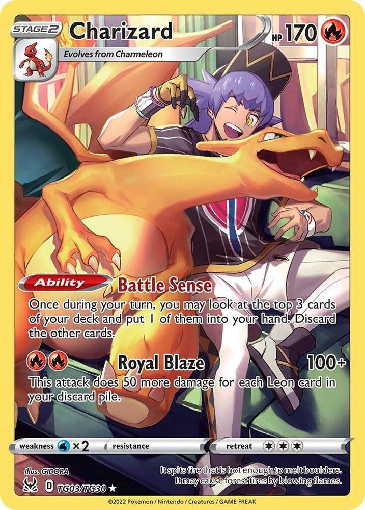 charizard TG03