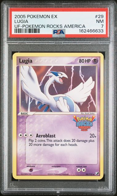 PSA 2005 POKEMON EX UNSEEN FORCES #29 LUGIA UF-POKEMON ROCKS AMERICA - 7