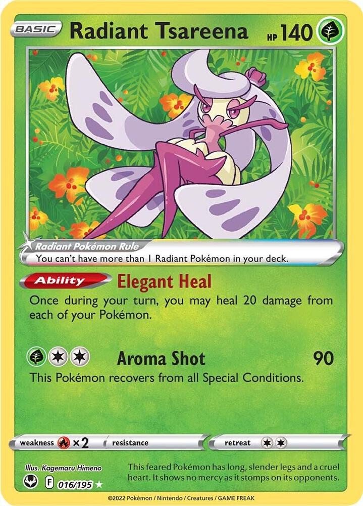 radiant tsareena