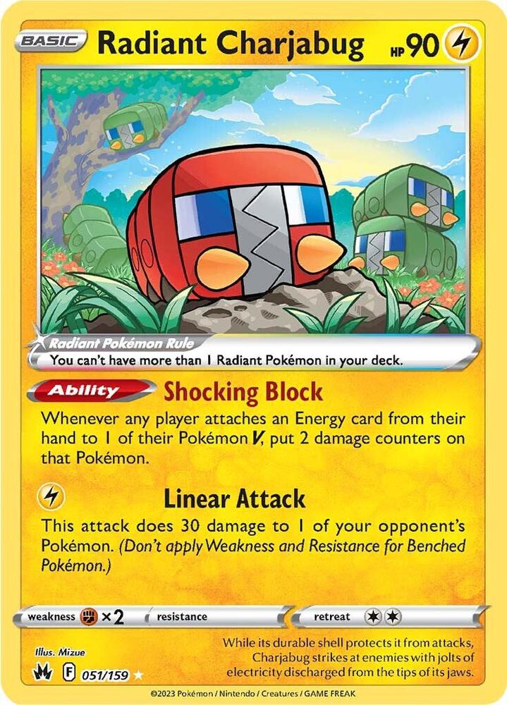 radiant chargabug