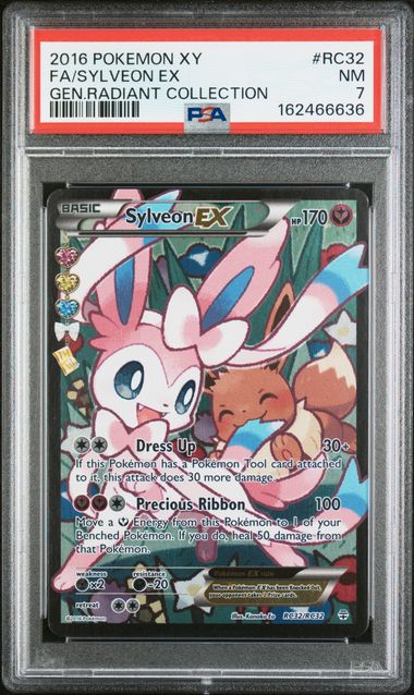 PSA 2016 POKEMON XY GENERATIONS RADIANT COLLECTION #RC32 FA/SYLVEON EX GEN.RADIANT - 7