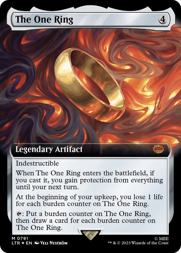 The One Ring (Extended Art) (Surge Foil)