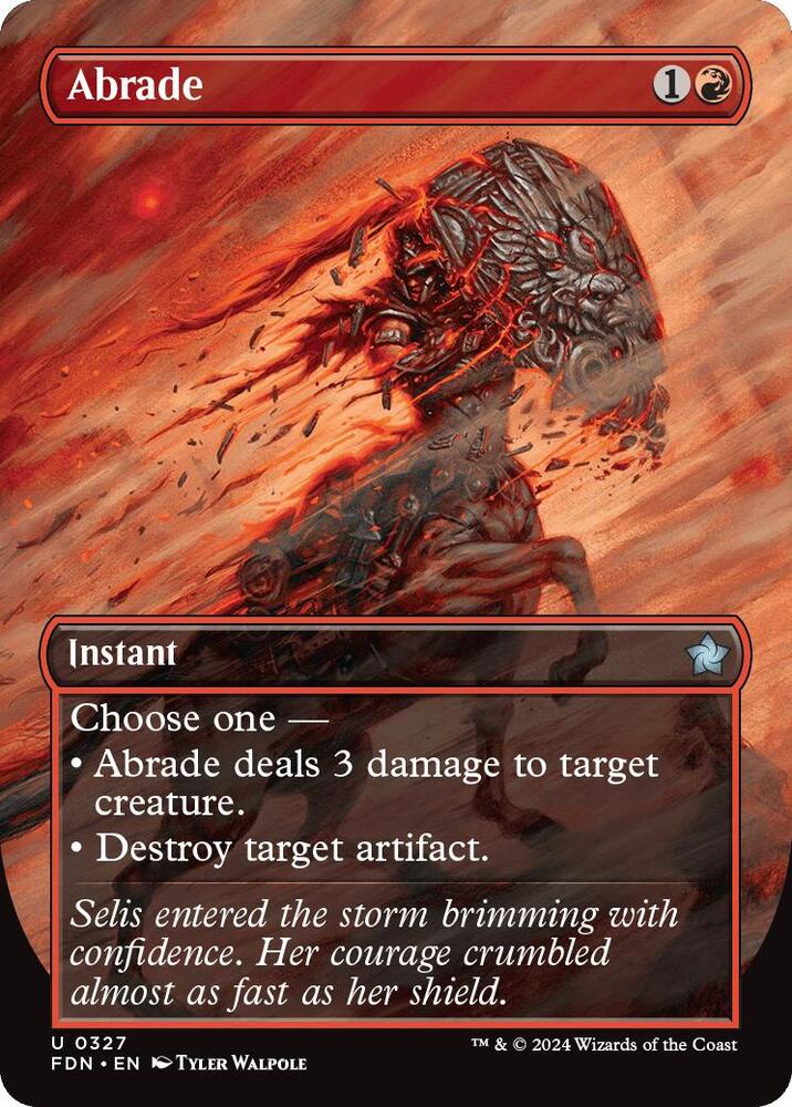 Abrade (Borderless)