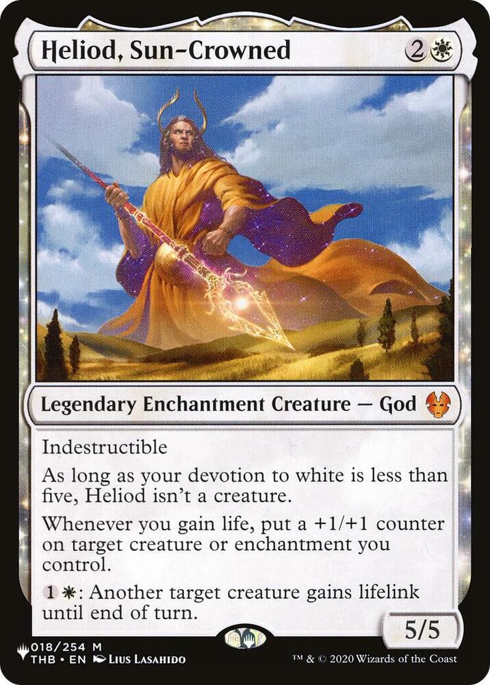 Heliod, Sun-Crowned - The List Reprints