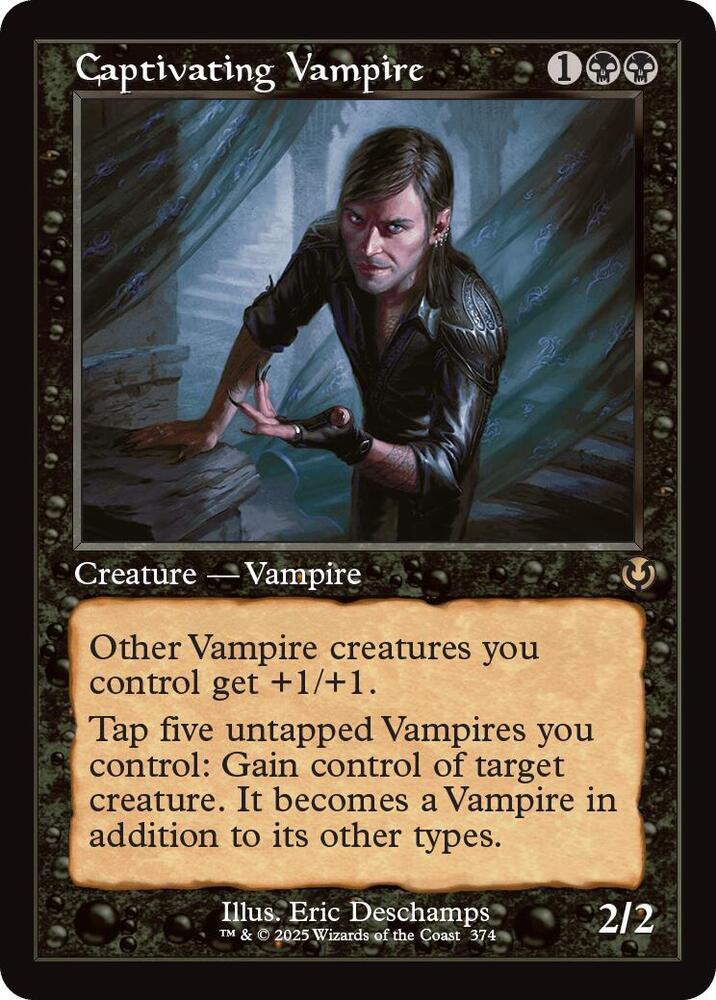 Captivating Vampire (Retro Frame)