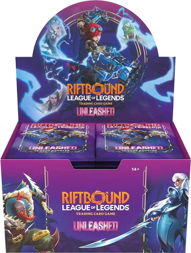 Riftbound: League of Legends TCG - Unleashed Booster Box (24 Packs)
