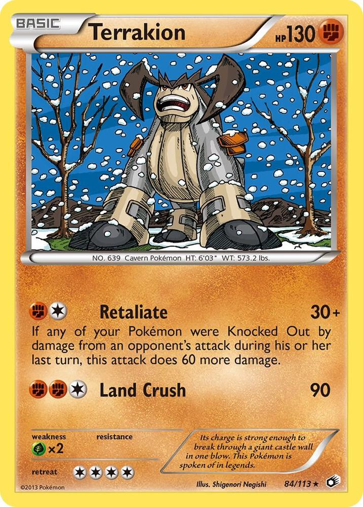 Terrakion Legendary Treasures