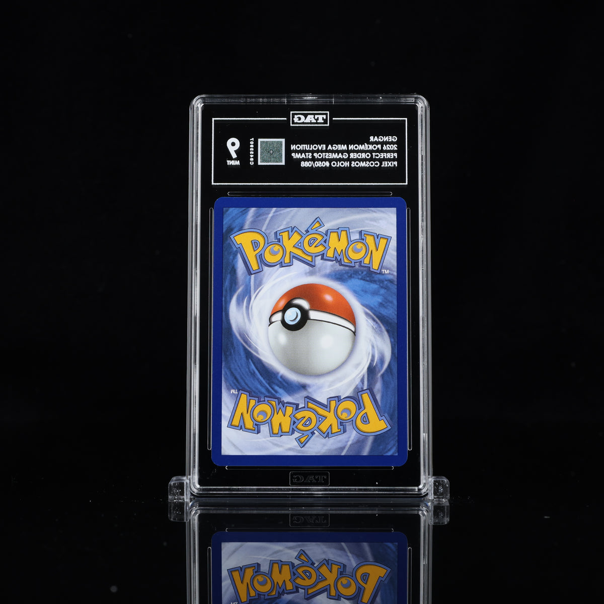 TAG 9 2026 POKÉMON MEGA EVOLUTION #050/088 PERFECT ORDER "GAMESTOP" STAMP GENGAR - PSA