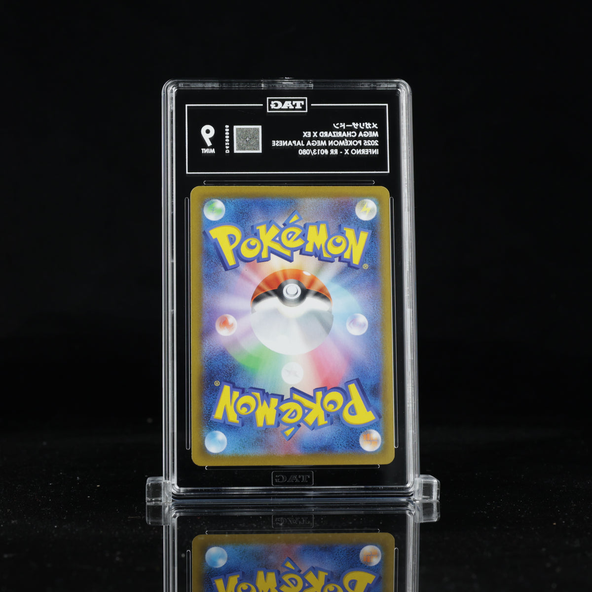 TAG 9 2025 POKÉMON MEGA JAPANESE #013/080 INFERNO X CHARIZARD EX PSA