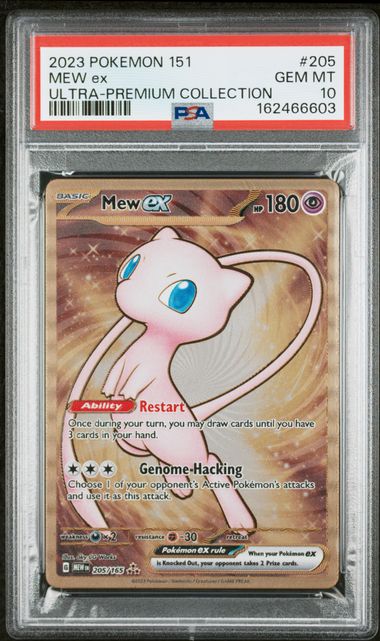 PSA 2023 POKEMON 151 ULTRA-PREMIUM COLLECTION #205 MEW ex - 10