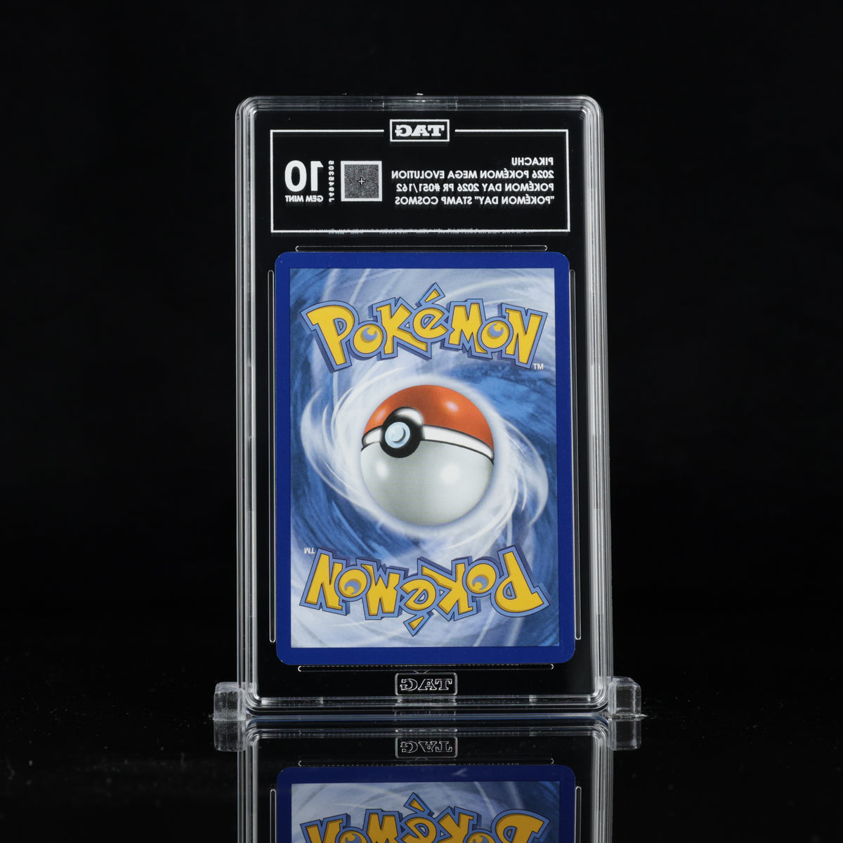 TAG 10 2026 POKÉMON MEGA EVOLUTION #051/162 TEMPORAL FORCES DAY COLLECTION PIKACHU - PSA