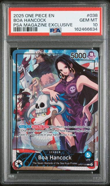 PSA 2025 ONE PIECE PROMOS #038 BOA HANCOCK MAGAZINE EXCLUSIVE - 10