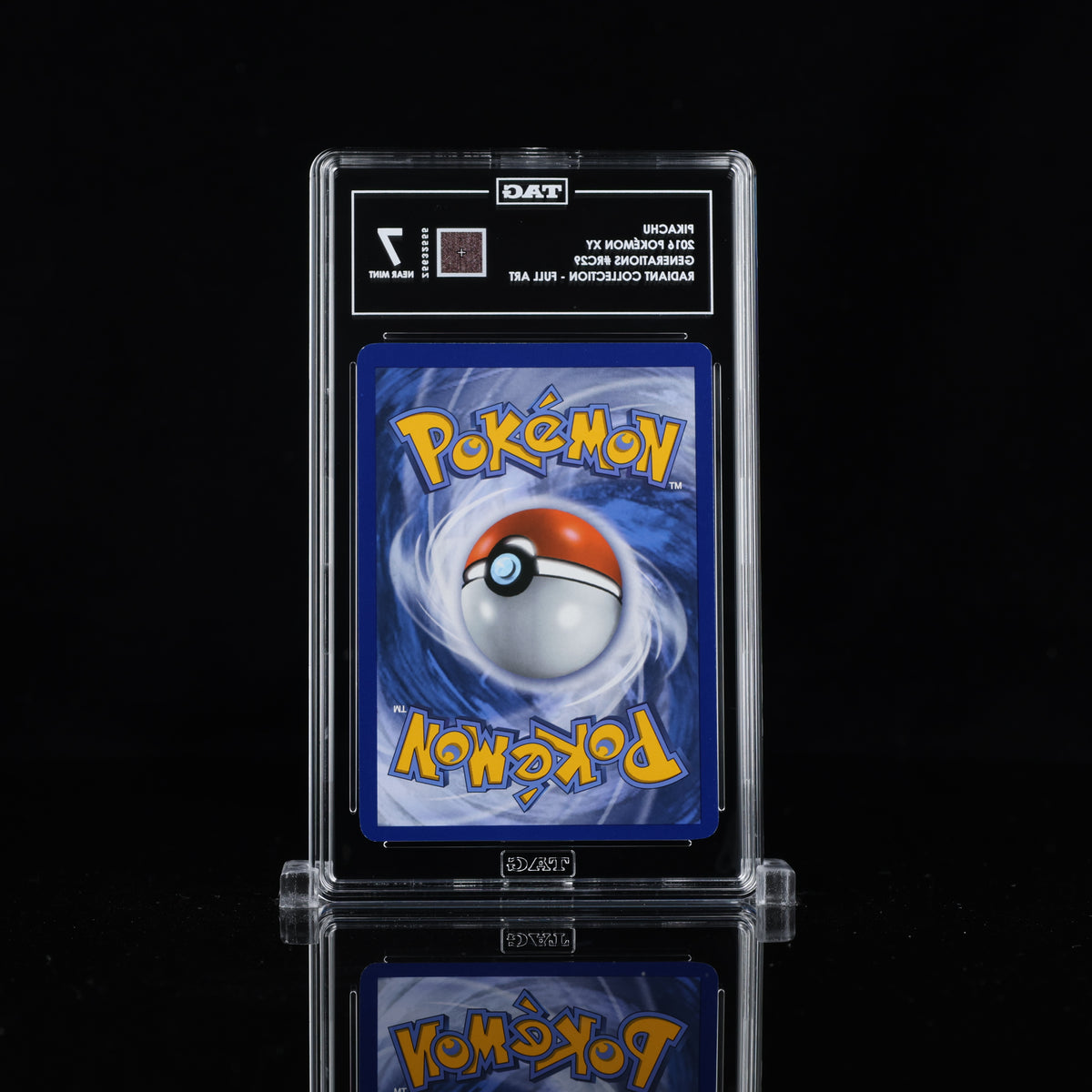 TAG 7 2016 POKÉMON XY #RC29 GENERATIONS RADIANT COLLECTION PIKACHU - PSA