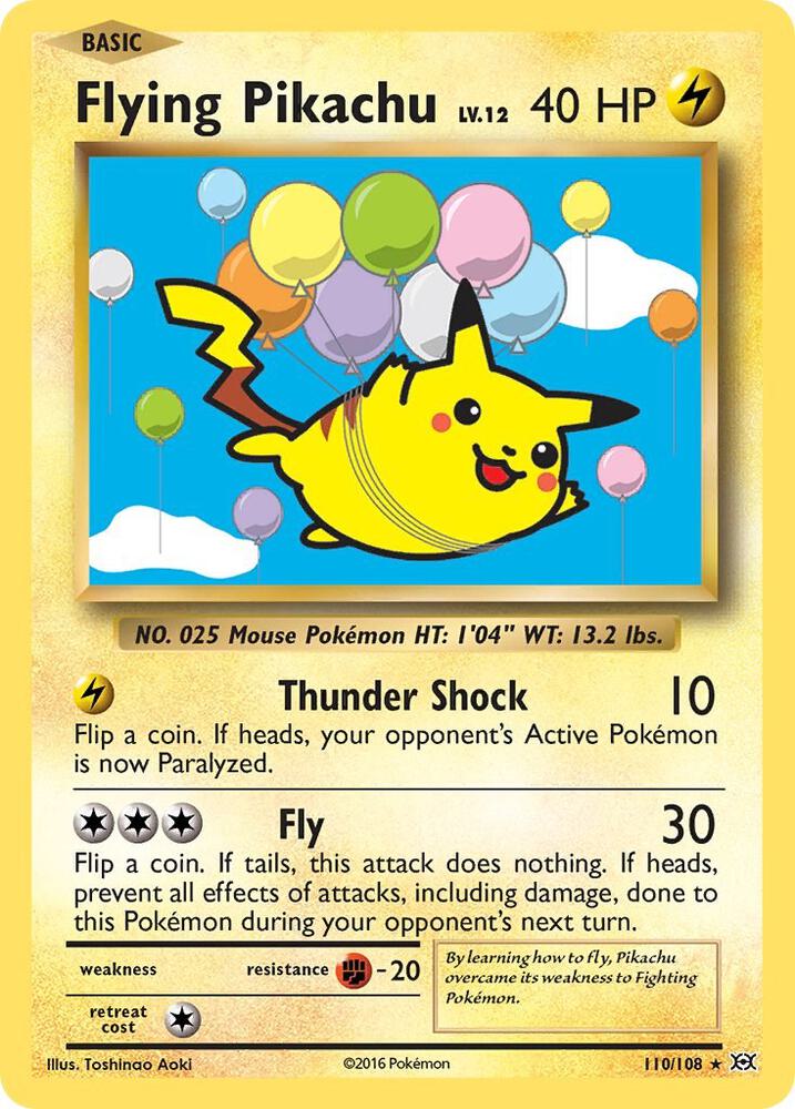 Flying Pikachu - 292/XY-P