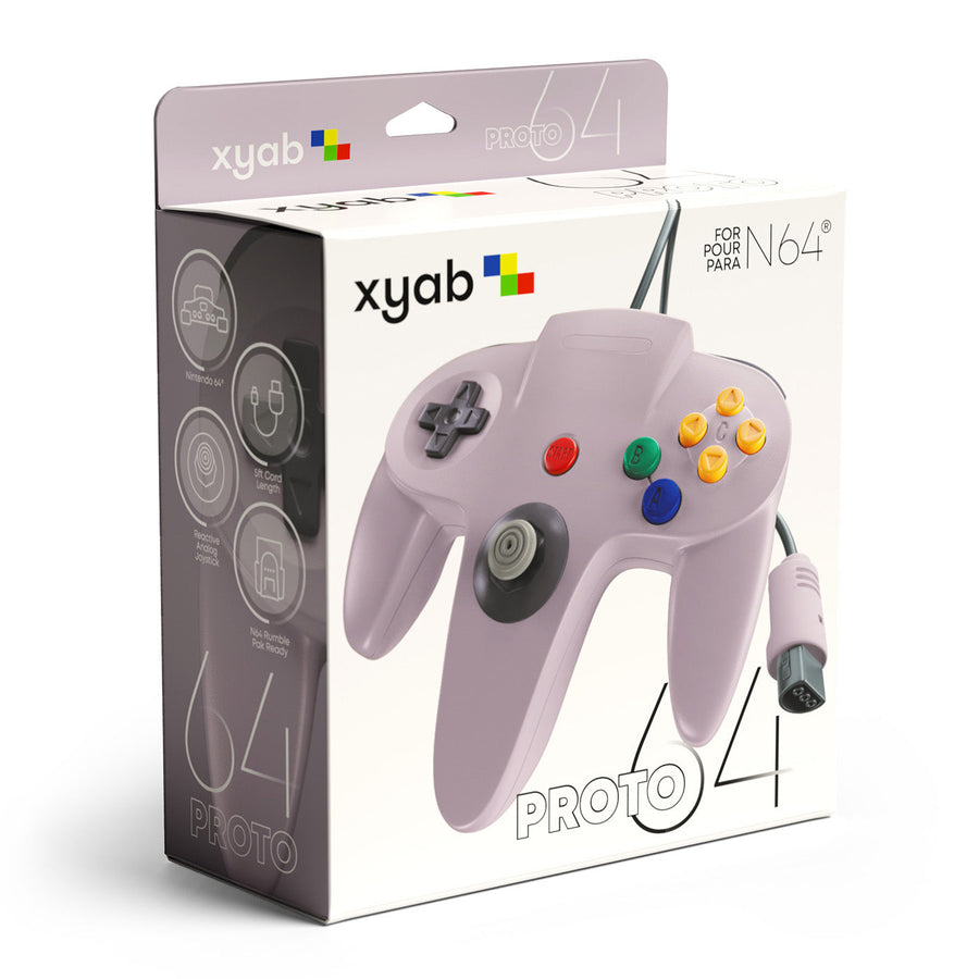 PROTO64 Wired Controller - Gray - Retail, For N64®