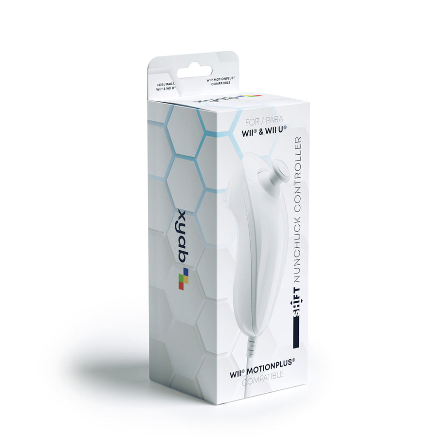 Wired Nunchuck Controller - White - Retail, For Wii® / Wii U®
