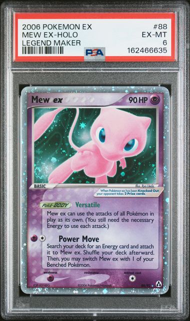 PSA 2006 POKEMON EX LEGEND MAKER #88 MEW EX-HOLO - 6