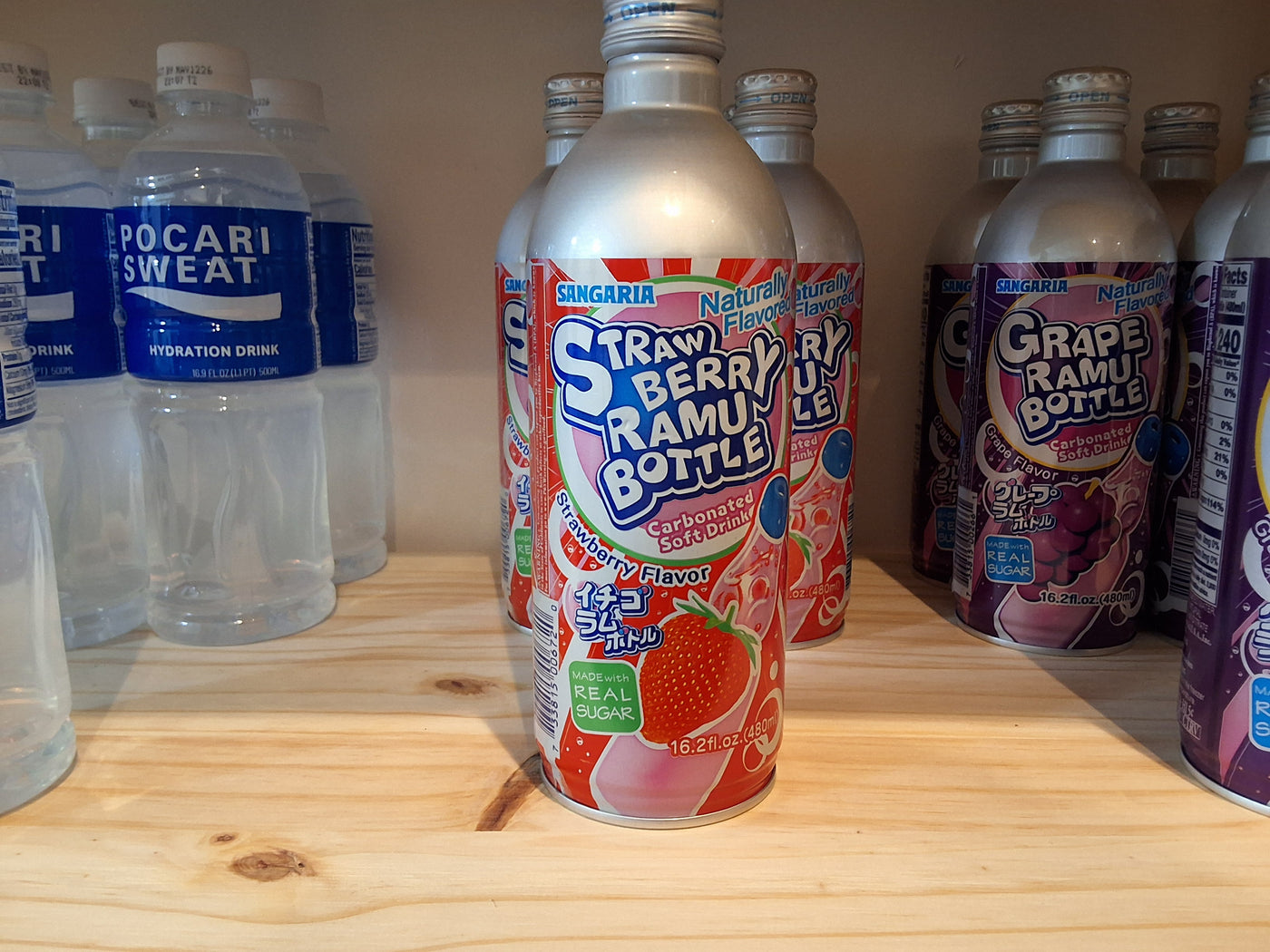 Strawberry Ramune Can